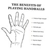 Gatuida 1 Set Metal Hand Massage Balls Baoding Balls for