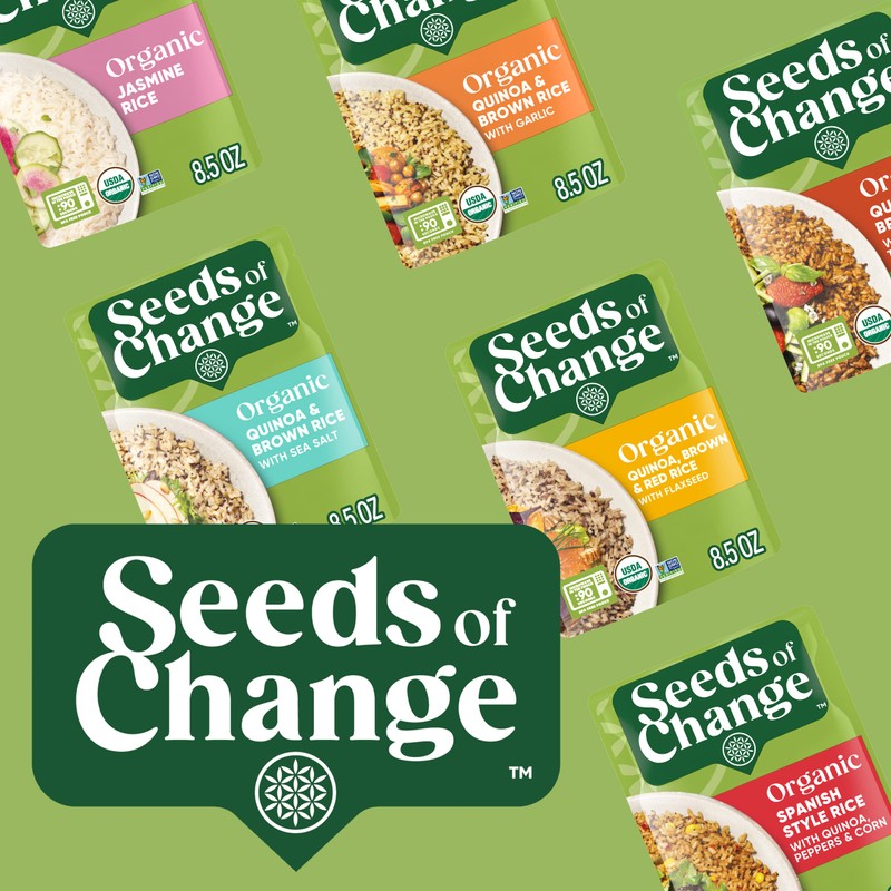 SEEDS OF CHANGE Organic Quinoa, Brown & Red Rice with