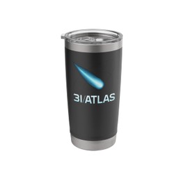 3i Atlas Interstellar Astronomer Comet UFO Alien Mothership Stainless Steel Insulated Tumbler