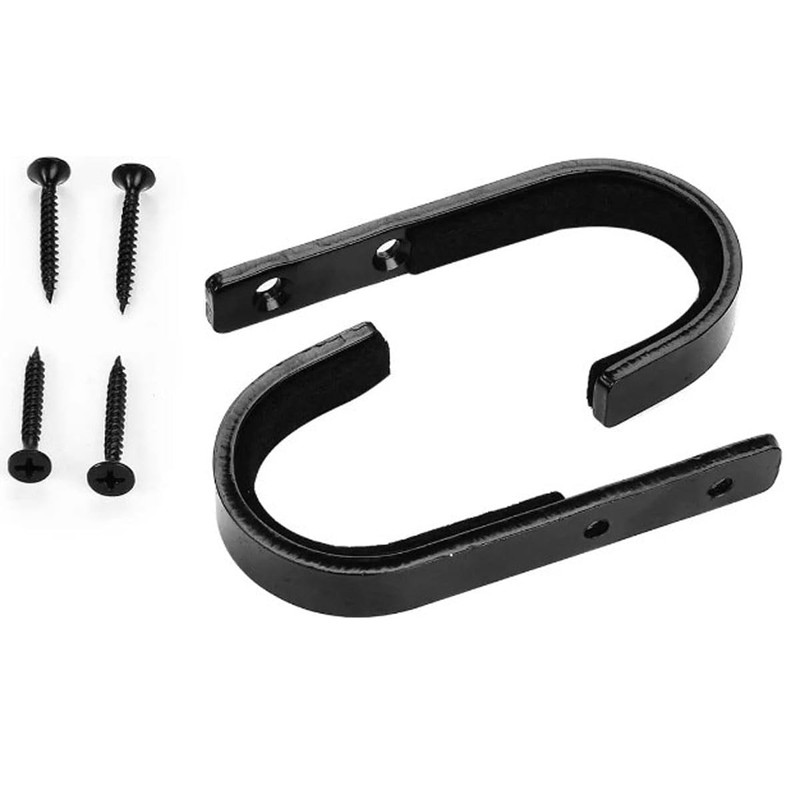 RALSPEC 4 x Padded Rifle Wall Mounting Hooks Brackets Gun