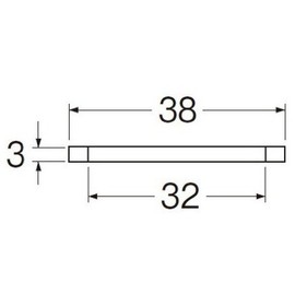 SANEI P40-88-30 Gasket for Drain Hose Nuts Outer Diameter 1.5 inches (38 mm)
