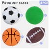 3 otters 4PCS Sports Balls for Kids, Balls for Toddlers