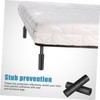 TEHAUX 4pcs Adjustable Bed Frame Toe Protectors Leg Wraps Collision
