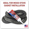 Midwest Hearth Stove Gasket Cement 2.7-Ounce Tube (Black)