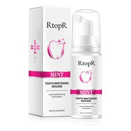 Mousse Espuma Blanqueador Dental Menta Cuidado Oral 60ml