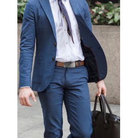 SKiporty Mens Belt Leather with Automatic Buckle Adjustable Ratchet Belts for Men Dress Casual Jeans Trim to Fit,46" to 52",1020-coffee