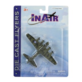 InAir Diecast 4.5” B-17 Flying Fortress Green