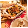 Ciieeo 4pcs Christmas Snowflake Coasters Insulated Desktop Cup Mats for