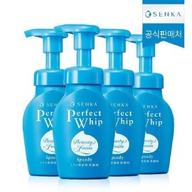 Senka NEW 센카 스피디 퍼펙트휩 폼클렌징 150ml 4개