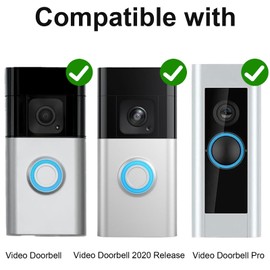 R/ing Doorbell Screwdriver Kit, Double-Ended Torx T6/T15 with Phillips and Slotted Screwdriver & No Soliciting Signs, Doorbell Security Screws for Video Doorbells Replacement Password Reset(Blue)