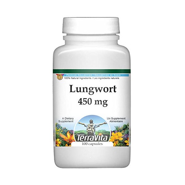 Lungwort - 450 mg (100 Capsules, ZIN: 513728)