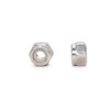 BinifiMux 100pcs 10-32 Nylon Inserted Lock Nuts - 304 Stainless