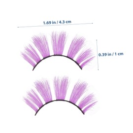 Baluue Artificial Lashes for Women 5 Sets of Realistic False Eyelashes Makeup Supplies Included