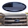 WSHFJDVCM 1pc USA Flag Emblem Badge Nameplate for Ford 04-14