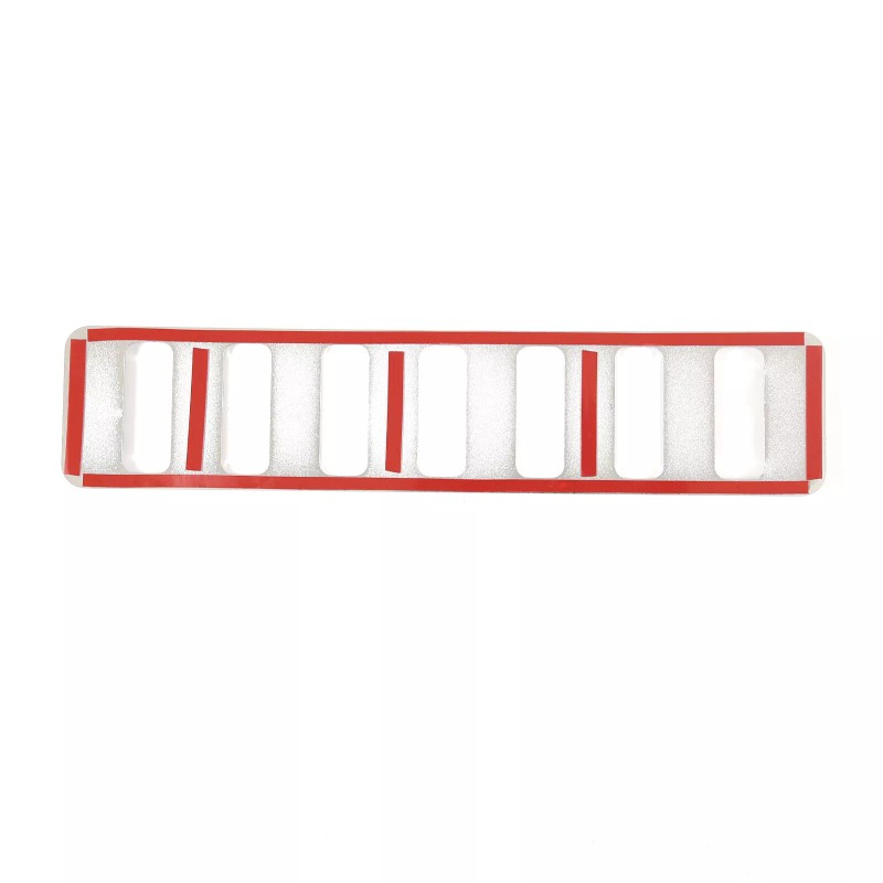 cartiangoUS Chrome Steel Front Bumper Lower Mini Grille Fit For