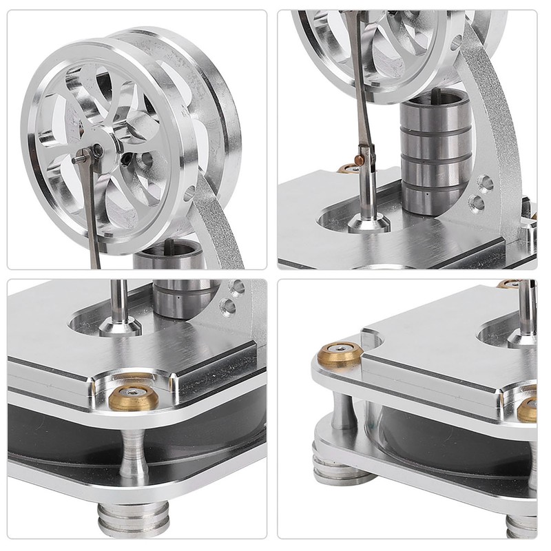 Low Temperature Difference Stirling Engine Model Hot Water Drive Engine