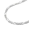 Bracelet Thin Figaro Chain Silver 925-19cm