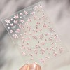 YUWENW ネイルシール 桜 2枚セット 花 ネイルパーツ ネイルステッカー ネイルアートステッカー 人気 DIY