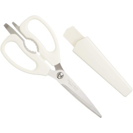 Wahei Freiz GC-123 Kitchen Scissors, Kitchen Scissors, Includes Holder, Separate Type, Washable