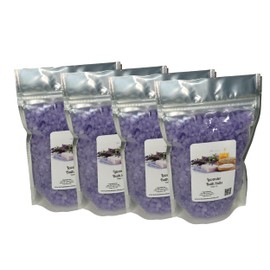 Bath Salts | 1lb Bag | Lavender Scent | Quantity Price Breaks ((4) 1lb Bags)