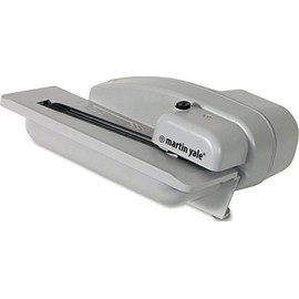 Martin Yale 1628 Desktop Letter Opener, Operates at a speed of up to 3,000 envelopes per hour, 10,000 capacity, 3/32" cutting width of envelopes
