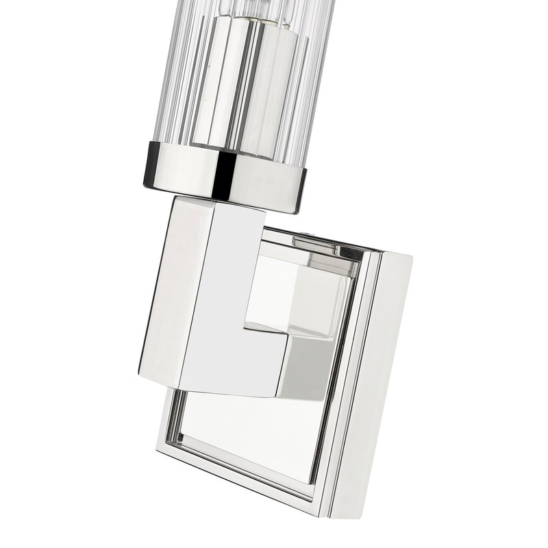 Z-Lite 3031-1S-RB Beau Wall Sconce, 1-Light 60 Watts, Rubbed Brass