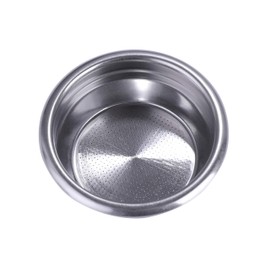 58mm E61 Precision Filter Ridged Basket Stainless Steel Portafilter Compatible With 58MM Portafilter Double Cup Coffee Espresso Basket Replacement