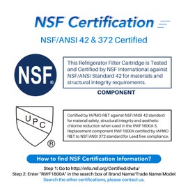 ICEPURE UKF7003 Replacement for Maytag UKF7002AXX, UKF7003AXX, WF-UKF7003, UKF7002, 7003, WD-UKF7003, UKF5001, RFC1600A, Whirlpool EDR7D1, WF288, EveryDrop Filter 7 Refrigerator Water Filter 2 PACK