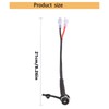 Power Plug Connector Replacement Part with Dust Cover, Compatible with
