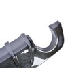 Promrmr Rear Bumper Lip Diffuser Splitter With Brake Light Black