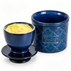 Butter Crock with Lid for Countertop, French Butter Dish Ceramic