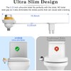 Bidet Attachment for Toilet, ANBSR Ultra-Slim Bidet Attachment Dual Nozzle
