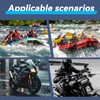 10Pcs Wear Resistant Motorcycle Rubber Well Nuts Durable Rubber Windshield