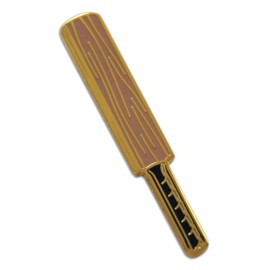 Novel Merk Cricket - Sports Coach & Player Lapel Pin, Hat Pin & Tie Tack Set - with Clutch Back (3-Cricket Bat)