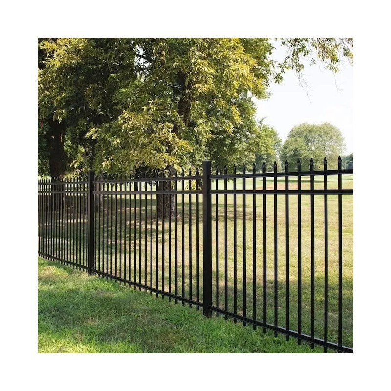 Will Ship-Black Aluminum Fence Panels 48/60", Spear/Smooth Top. Best Pricing.