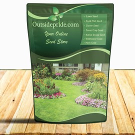 Outsidepride Yellow Sweet Clover Seed - 5 lbs Biennial, Drought-Tolerant, Frost-Resistant, Nitrocoated, Inoculated Yellow Clover Seeds Cover Crop for Forage, Honey Production, & Pollinators