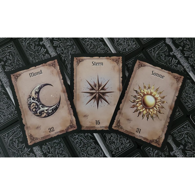* Medieval - The Medieval Lenormand * - Lenormand Card