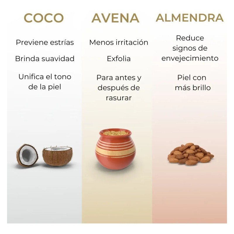 3 Pack Jabón Artesanal Corporal Cuidado Natural Vegano 100 G