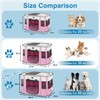 X-ZONE PET Dog Playpen, Puppy Cat Play Pen Portable Foldable