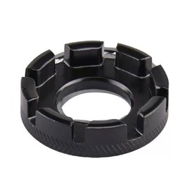 Vroxdrez Speichenschlüssel Fahrrad aus Stahl,Speichenspanner mit 6 Größen für Nippel 10-15 Gauge,Robustes Spoke Tool für Bike Reparatur & Zentrierarbeiten