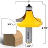 YONICO 13168 3/4-Inch Radius Round Over Edge Forming Router Bit