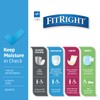 FitRight Adult Diapers, Extra Heavy Absorbency, XL (Waist Size 56in-64in),