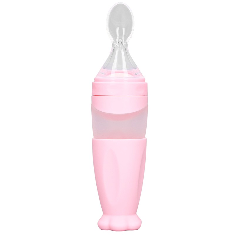 Feeding Bottle Spoon Easy Use Filtration Multipurpose Good Sealing Safety