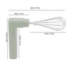 Electric Egg Beater 800mah Rechargeable Cordless Hand Blender Efficient Handheld