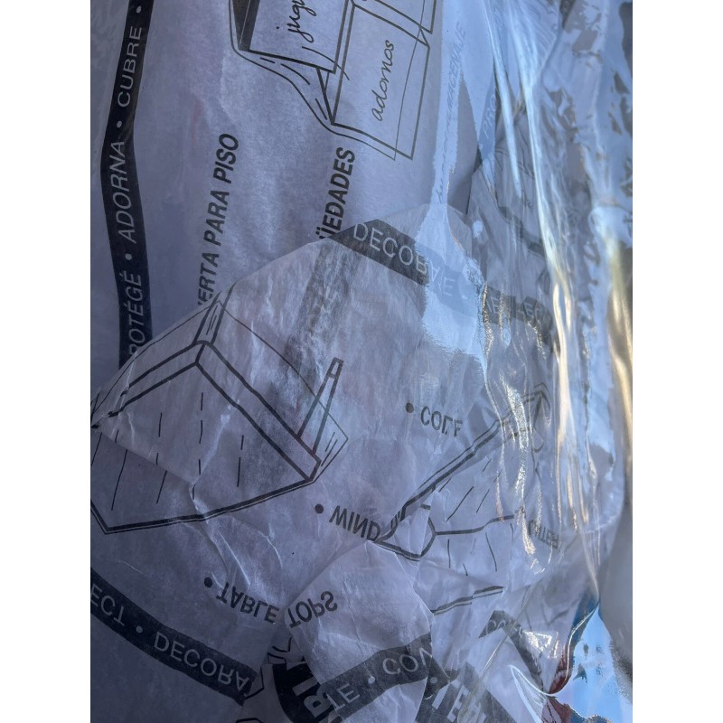 Kittrich Clear Vinyl 54" Wide PREMIUM NON-ADHESIVE Cover Protect Decor