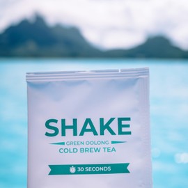 Shake Cold Brew Tea – Green Oolong | Rich in Catechins for Natural Metabolism Support | 15 Tea Bags