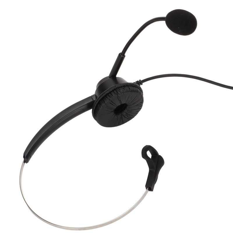 H360‑PC PC Monaural Headset Corded Single Ear Headset with 3