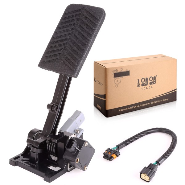 10L0L Accelerator Pedal Assembly fits EZGO RXV and 2FIVE Electric Golf Cart, Replace OEM 626138, 604692, 610315, 671889