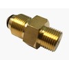 Argon/Nitrogen Regulator Adapter, CGA 580 To CGA 320, Tank to