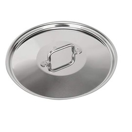 Sitram HORECA-R Stainless Steel Cookware, 18 cm Stainles Steel Lid-7.09
